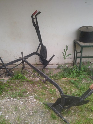 Plow used, needs painting