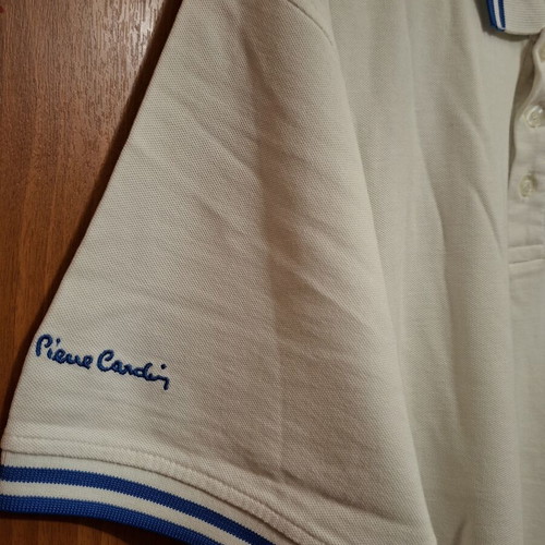 Pierre Cardin Polo Shirt like new, white, size 2XL