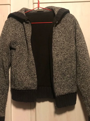 Women's jacket-fleece lined used brown