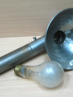 Flash holder και λάμπα μαγνησίου μιας χρήσης