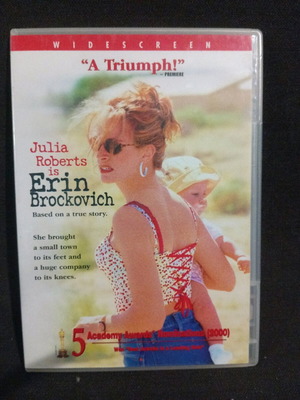 Erin Brockovich DVD like new with Julia Roberts