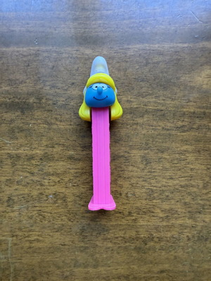 PEZ dispenser Στρουμφάκια Στρουμφίτα μεταχειρισμένο θήκη για καραμελάκια