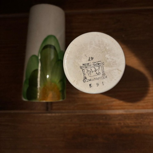 Ceramic vases used, set of 2 pieces