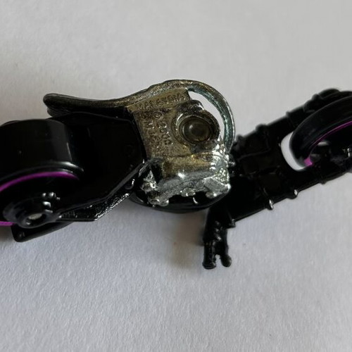 Hot Wheels 2001 Blast Lane Motorcycle Skull & Crossbones Series used