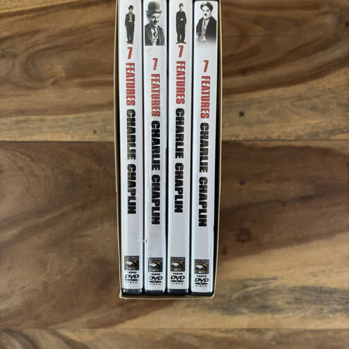 The Best of Chaplin DVD set used, 4 discs, 9 hours