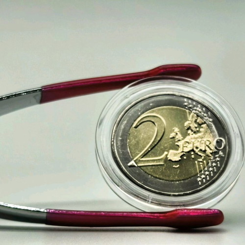 Leuchtturm 100 euro coin capsules new, crystal clear