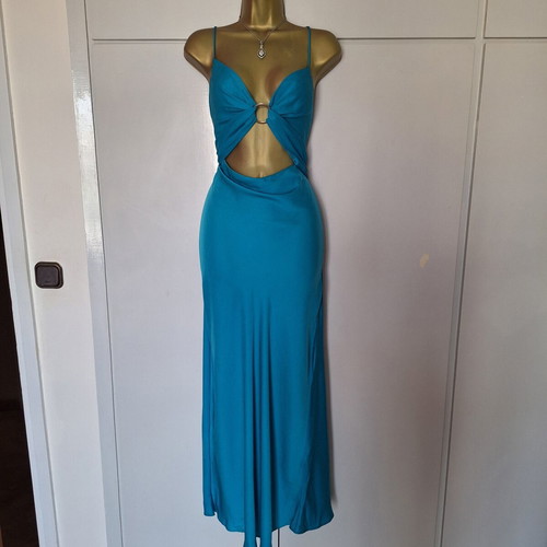 Zara ladies blue strappy dress new with tags size large