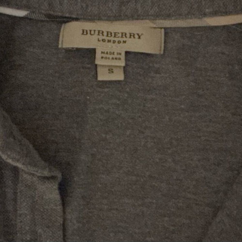 Burberry Polo shirt grey, like new, size S