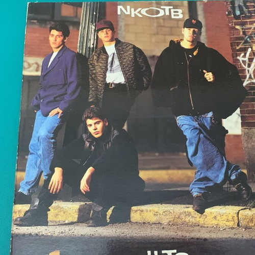 NKOTB vinyl record used in good condition