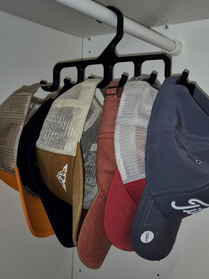 Hat hanger 3D print for 6 hats, new