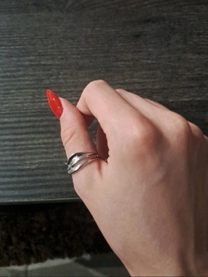 Silver ring brand new