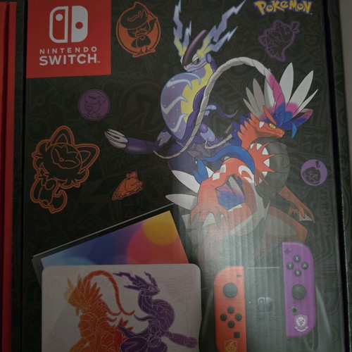 Nintendo Switch OLED 64GB Pokémon Scarlet & Violet Edition new