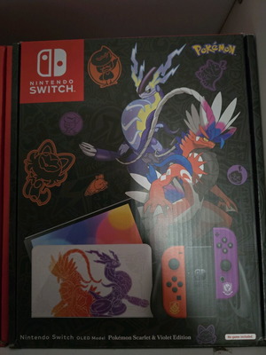 Nintendo Switch OLED 64GB Pokémon Scarlet & Violet Edition new