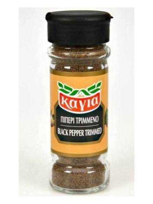 Kagia Ground Black Pepper 60g Glass Jar new
