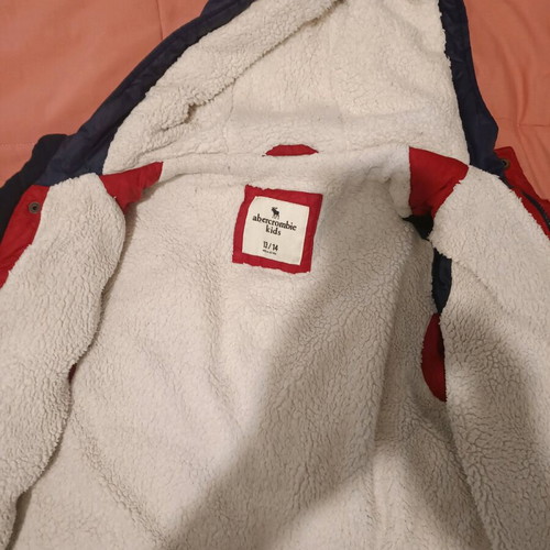 Abercrombie & Fitch boys jacket like new with sewn tear