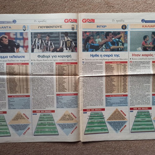 Bella Italia! 16-page Campionato 2004-05 tribute used