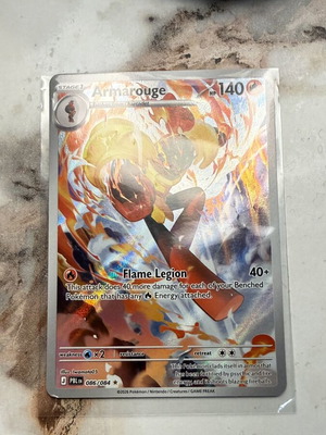 Pokémon Armarouge 086/084 Secret Illustration Rare card near mint