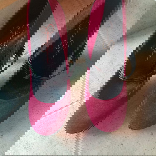 Γόβες Jessica Simpson σαν καινούργιες, νούμερο 36, ροζ και μωβ