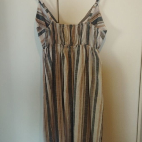 Linen dress short one size like new, made in Italy