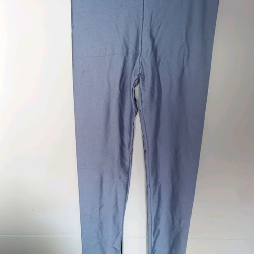 Leggings Luigi like new, turquoise and green khaki, one size, 2 pieces