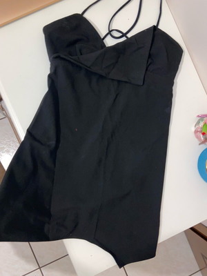 Zara small black dress like new with hidden zipper