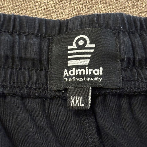 Admiral unisex shorts XXL used, black cotton