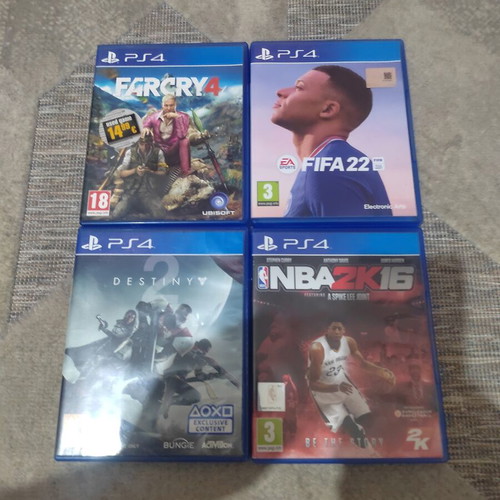 PlayStation 4 PS4 games bundle, 4 pieces