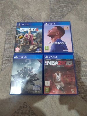 PlayStation 4 PS4 games bundle, 4 pieces
