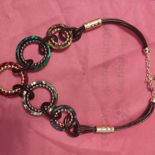 Necklace colorful new