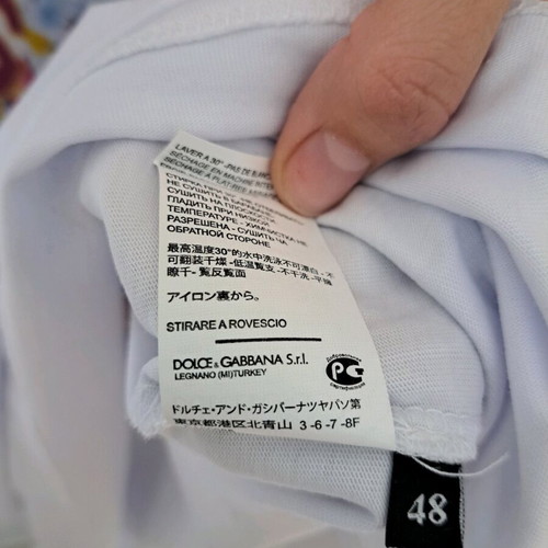 Dolce & Gabbana women's T-shirt new oversized white