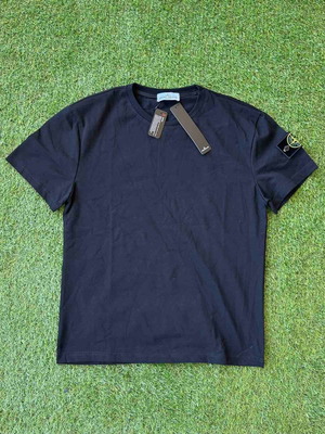 Stone Island T-Shirt black new, sizes M and L, Certilogo verified