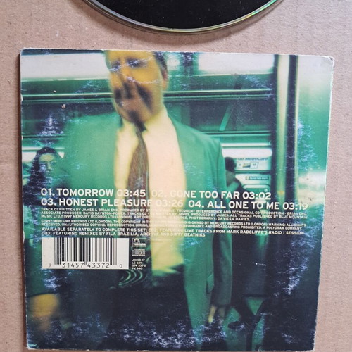 James Tomorrow CD single used, CD1, cardboard sleeve