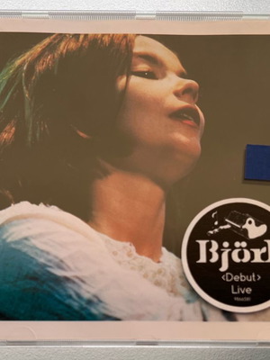Bjork Debut live CD used, electronic music
