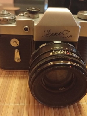 Zenit M3 camera made in USSR like new with Helios 44 lens