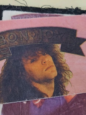 Bon Jovi vintage 80s patch like new