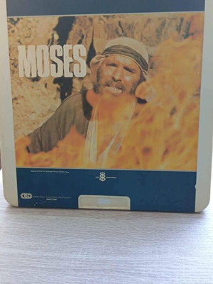 Video disk movie Moses like new