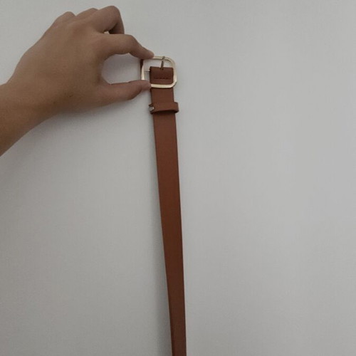Brown belt, size 100