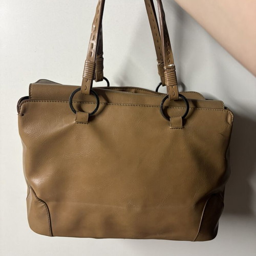 Kem bag vintage, used, beige shoulder style
