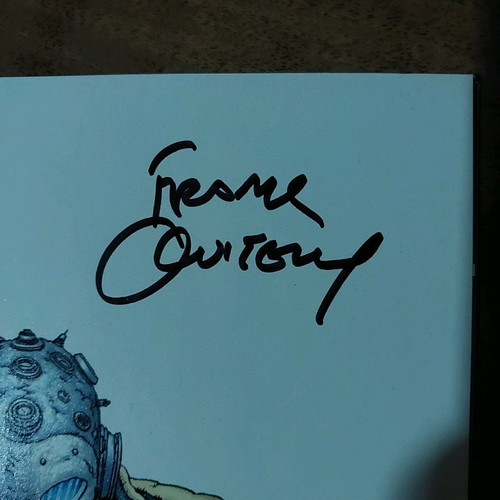 New X-men #127 used with signature by Frank Quitely