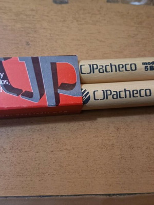 CJ Pacheco 5BK drumsticks new percussion