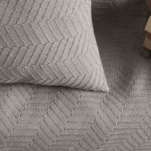 Ewan Rhythm Throw 330 Width Grey New