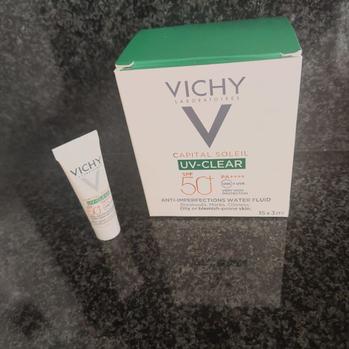Vichy Capital Soleil UV Clear SPF50+ Αντιλιακό προσώπου 12x3ml καινούργιο
