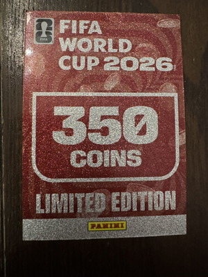 Panini FIFA World Cup 350 coins limited edition
