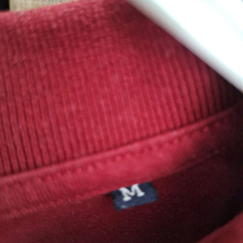 P- CLUB men's polo shirt used, size Medium, red