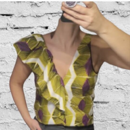 Zara top medium multicolor like new