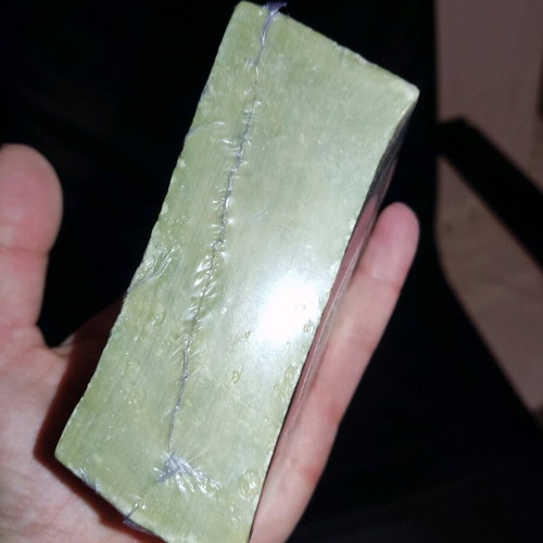 Traditional green handmade soap from Crete ELSA 125gr new