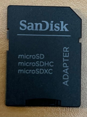 SanDisk microSD adapter new
