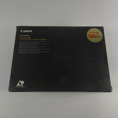 Canon IXUS IX240 Limited Edition Gold APS Camera like new