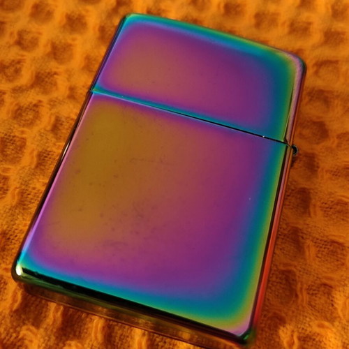 Zippo Classic Spectrum Model 151 lighter like new
