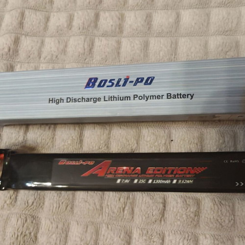 BosLi-Po Arena Edition Li-Po Battery 7.4V 1300mAh New